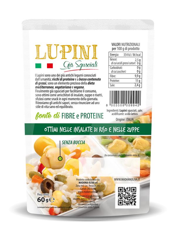 LUPINI SGUSCIATI