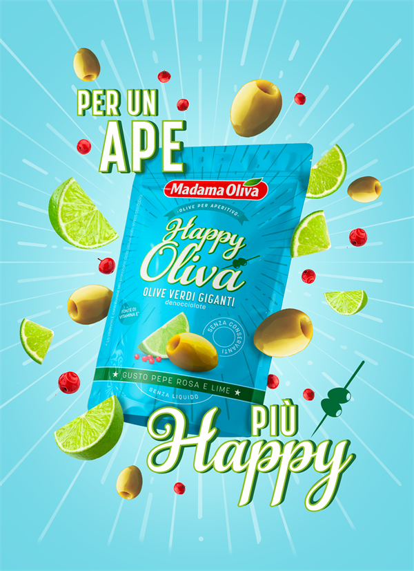 OLIVE VERDI DENOCC. GIG. CON LIME E PEPE ROSA