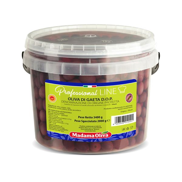 GAETA BLACK DOP OLIVES