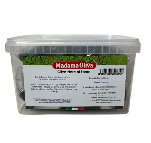 OLIVE NERE AL FORNO KG 1