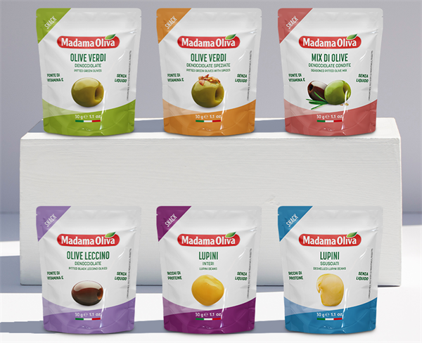 SPICY PITTED GREEN OLIVES