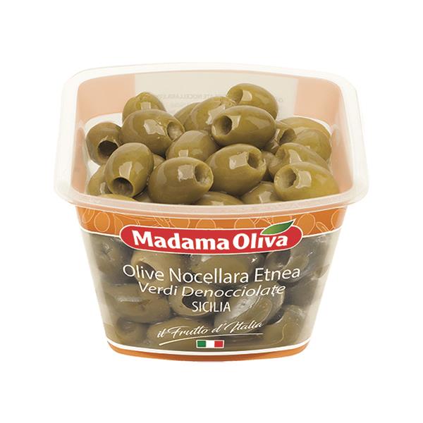 PITTED GREEN NOCELLARA ETNEA OLIVES