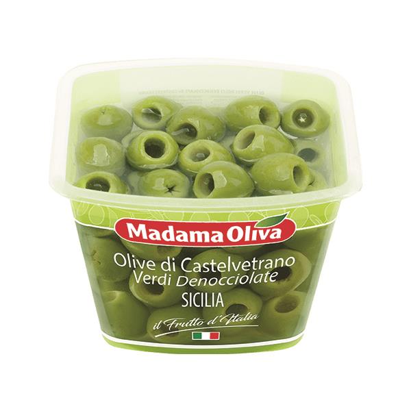 CASTELVETRANO PITTED GREEN SWEET OLIVES