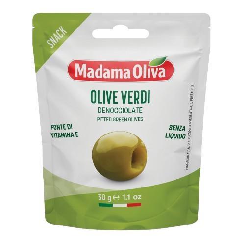 PITTED GREEN OLIVES