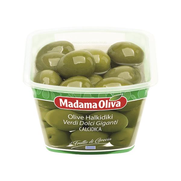 GIANT SWEET GREEN OLIVES