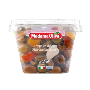 ANTIPASTO DI OLIVE DENOCCIOLATE CONDITE GR 250