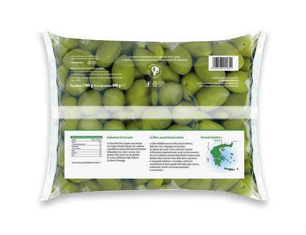 GIANT SWEET GREEN OLIVES